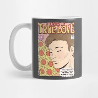 PIZZA LOVE - MALE Mug